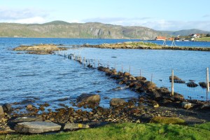 Rett utafor Pilegrimsgården. Lurte på om jeg skulle ta et bad her i går, men har ikke gjort det....enda.