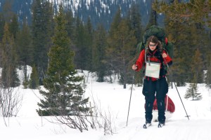 Første dag. Tung stigning opp fra Kvikkjokk.