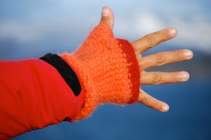 Tegn for fem minutter til pause (hver time). En fast rutine.